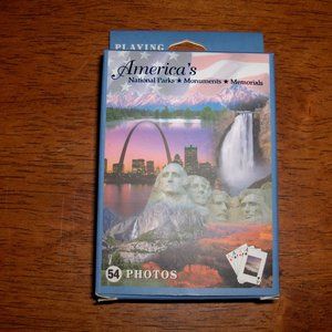 Playing Cards, National Park Monuments, and Memorials